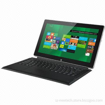 11.6-inch IPS Touchscreen Windows Tablet Laptop, Intel Celeron1037u CPU, 2GB DDR3+32GB, Big Battery